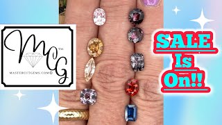 Gemstone Update The SALE Continues mastercutgems [upl. by Maryrose]