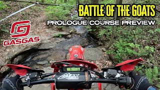 FIRST RIDE on 2024 GAS GAS EC300  Battle of the Goats Prologue Course Teaser wMax Gerston [upl. by Bohs]