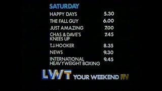 LWT Continuity Friday 10th June 1983 [upl. by Reeves]