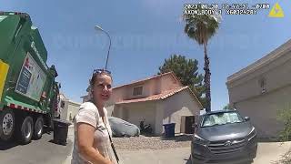 body cam shows welfare check for mother of accused animal elder abuser [upl. by Can54]