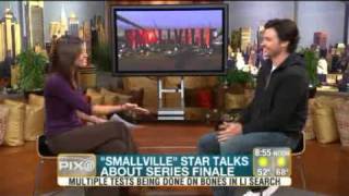 Tom Welling in NY PIX Morning News [upl. by Ahsets85]