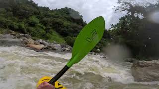 Papallacta whitewater kayaking [upl. by Etnoed]