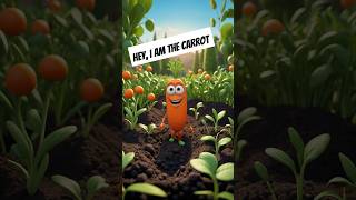 The Life of a Carrot vegetables healthyfoodforkids nutrition carrot shortskids [upl. by Neale356]