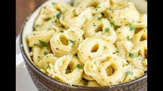 Cheese Tortellini in Garlic Butter Sauce [upl. by Garibull]