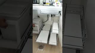 MAXIMIZE YOUR SPACE  Kitchen Under Sink Cabinet Storage Ideas [upl. by Hurleigh251]