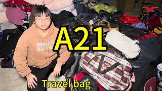 A21 Used luggage used travel bag，China factory [upl. by Leeth962]