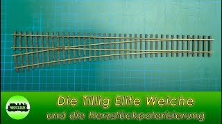 117 Die Tillig Elite Weiche und die Herzstückpolarisierung 900 Abonnenten Spezial [upl. by Crotty352]