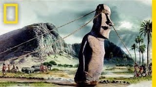 Walking with Giants How the Easter Island Moai Moved  Nat Geo Live [upl. by Soiritos]