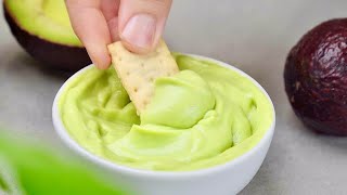 MAYONESA DE AGUACATE Palta🥑⎮ Muy FÁCIL y SALUDABLE [upl. by Atsahs]