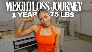 HOW I LOST 75 LBS IN 1 YEAR  WEIGHT LOSS PCOS WEGOVY BODY DYSMORPHIA REGRETS HITTING A PLATEAU [upl. by Seiber771]