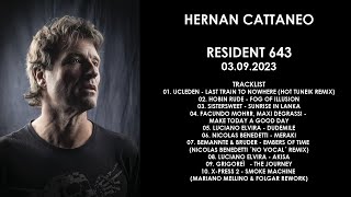 HERNAN CATTANEO Argentina  Resident 643 03092023 [upl. by Iloj]