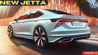 Finally REVEAL 2025 Volkswagen Jetta Compact Sedan  FIRST LOOK [upl. by Nizam463]