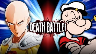 Death Battle Music  Balderdash Saitama vs Popeye Extended [upl. by Anerual397]