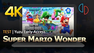 🎮 Super Mario Wonder 4K 60FPS  TEST Sur YUZU Emulateur PC  Cest très beau [upl. by Meggie323]