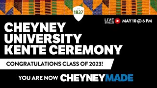 Cheyney University 2023 Kente Ceremony [upl. by Chisholm]