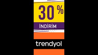 Trendyoldan sifaris endirim kodundan istifade et 30 endirim kuponu [upl. by Tamarah507]