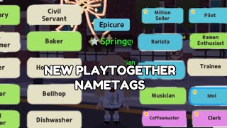 How to get the New PlayTogether Name Tags part 1  PLAY TOGETHER [upl. by Areit]