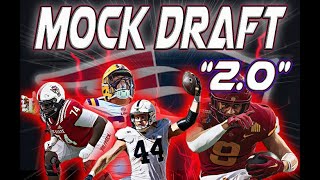 REAL TIME New England Patriots 2025 NFL Mock Draft quot20quot [upl. by Hey]