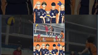 Hinata shocks everyone by smiling after getting blocked Haikyuu shorts haikyuu animeshorts [upl. by Dosi]