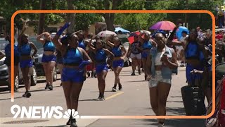 Juneteenth celebrated in Five Points [upl. by Ariajay105]