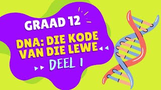 Graad 12 Lewenswetenskappe DNA Die Kode Van Die Lewe DEEL 1 [upl. by Ahtaela]