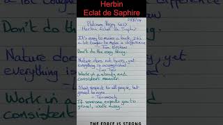 Writing Wed 22 May Platinum Preppy and J Herbin Eclat de Saphire shorts [upl. by Gelasius]