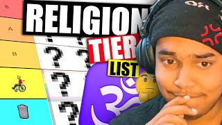 Religion tier list [upl. by Cchaddie]