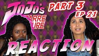 Jojos Bizarre Adventure Part 3 Episode 21 REACTION [upl. by Rozanne184]