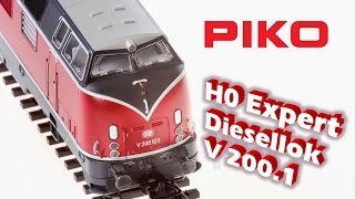 PIKO V024 H0 Expert Diesellok V 2001  Modellvorstellung [upl. by Jared]