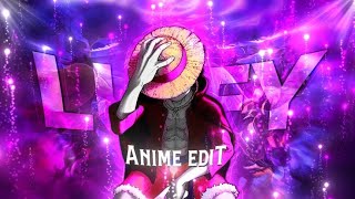 One Peice Anime Edit✨🔥🔥  AMVprolly my spookiest beat luffy onepeice anime  edit [upl. by Nylirad]