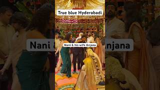 Nani in Nagachaitanya Shobitha wedding nagachaitanya nani shobitha wedding [upl. by Beckerman]