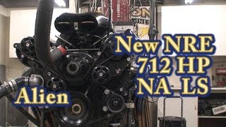 Amazing New NRE 712 HP 474 CI Chevy LS Engine Under 400 Pounds Nelson Racing Engines [upl. by Luapsemaj]