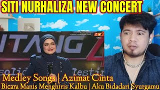 Siti Nurhaliza  Medley Azimat Cinta Bicara Manis Menghiris Kalbu Aku Bidadari Syurgamu  REACTION [upl. by Allianora]