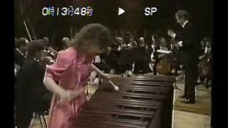 Evelyn Glennie plays Ney Rosauro Marimba Concerto II [upl. by Allevon323]