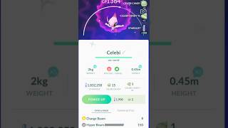 Shiny Celebi is returning 😱✨ pokemon PokemonGO ShinyCelebi [upl. by Nerrag]