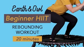 Rebounding HIIT Workout Beginner to Advanced [upl. by Endaira]