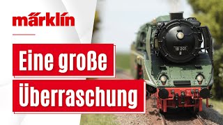 Überraschungsmodell 2023  Dampflokomotive 18 201  Märklin TV Extra Folge 47 [upl. by Aidne551]