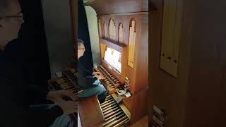 Orgel spielen  EG 446 Wach auf mein Herz und singe [upl. by Whitson]