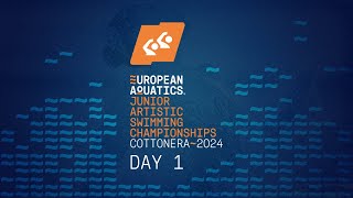 European Aquatics Junior Artistic Swimming Championships  Malta 2024  Day 1  Morning Session [upl. by Auberta]