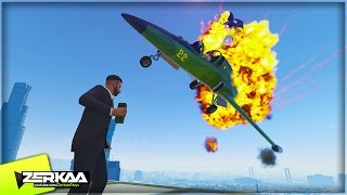 JETS VS STICKY BOMBS  GTA 5 Funny Moments  E629 GTA 5 PS4 [upl. by Belle]