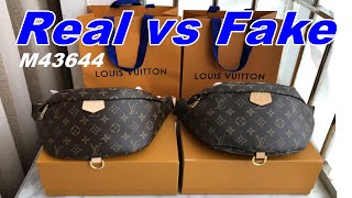 Real vs Fake Louis Vuitton Bumbag Monogram Brown M43644 from Suplook [upl. by Averell502]