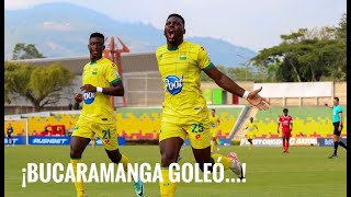 Bucaramanga goleó 3  0 a Patriotas y regresó al grupo de los ocho [upl. by Einwahr]