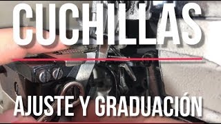 Cómo instalar y graduar las cuchillas Fileteadora  Pegasus M752  Profe Suescún  4K [upl. by Ellwood985]