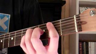 How To Play the Bmaj7 Chord On Guitar B Major 7 [upl. by Elleinahc]