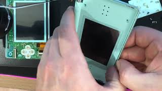 Repairing Nintendo DS lite with faulty digitizer top screen and upper frame  FIXED [upl. by Jammal745]