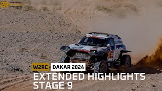 Extended Highlights  Stage 9  Dakar2024  W2RC [upl. by Nylidam]