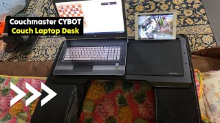 Couchmaster CYBOT Tested Couch Laptop Desk with Tablet Holder 🟡 Gadgetify [upl. by Cissej]