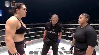 Gabi Garcia Brazil vs Destanie Yarbrough USA  MMA fight HD [upl. by Barbara]