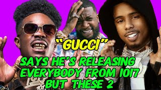 GUCCI MANE Makes MAJOR ANNOUNCEMENT That ALL 1017 Artists Are RELEASED EXCEPT Pooh ShiestyampFoogiano [upl. by Nohj457]