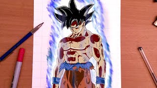 Comment dessiner la nouvelle forme de Goku [upl. by Perla]